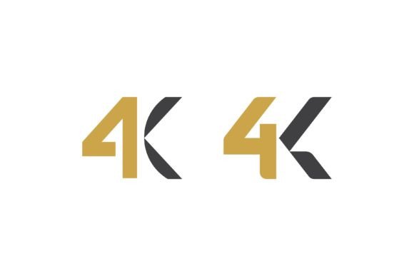 4k Letter Logo Design: A Modern Approach to Brand Identity
