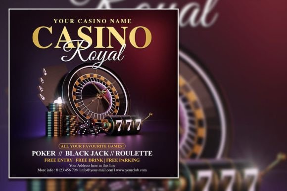 Casino Royal Social Media Post Template: A Comprehensive Guide for Event Promotion