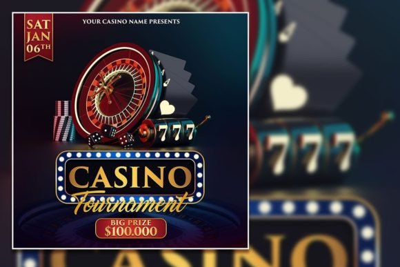 Casino Tournament Social Media Post