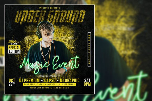 How a Modern Music Event Social Media Post Template Can Strengthen Your Promotion Strategy