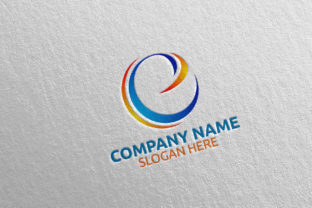 Letter E Logo Design 10
