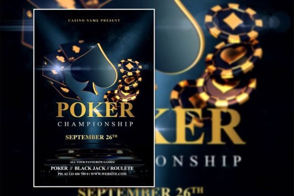 Poker Championship Flyer: A Powerful Tool for Casino Night Invitations and Event Promotion