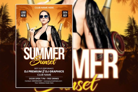 Summer Sunset Flyer or Poster Template: A Practical Guide to Effective Promotion