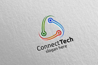 Technology Logo and Electronic 3