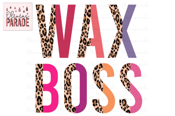 Wax Boss Leopard Print Png Sublimation